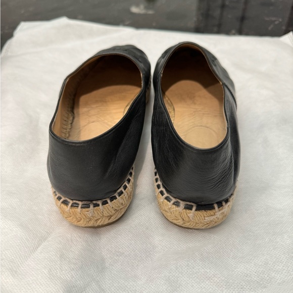 Chanel Espadrilles Lambskin. Black color. Size 40. Fair condition. - Picture 3 of 6